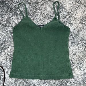 Green brandy tank top